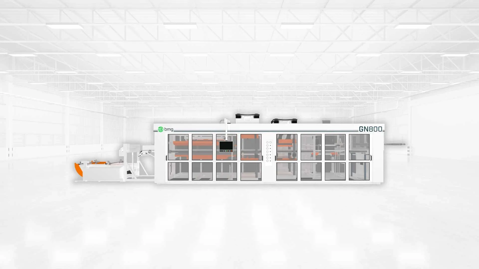 Equipo industrial Termoformadora Automática GN800
